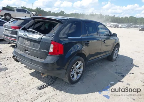 2014 Ford Edge Limited from USA, damaged, VIN 2FMDK3KC8EBA23774